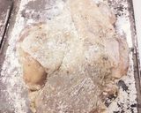 パリパリチキンに甘酸っぱいトマトソース作り方6写真