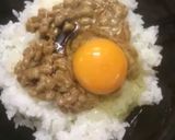 小腹が空いた時に！簡単！納豆卵かけご飯♪作り方4写真