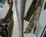 八角(トクビレ)のルイベと潮汁作り方2写真