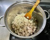 生豚モツ(大腸)煮込み作り方5写真