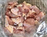 ふんにゃん家の秘伝の鶏のから揚げ！作り方1写真