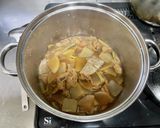 生豚モツ(大腸)煮込み作り方9写真