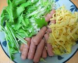ウインナーdeそうめんちゃんぷる☆作り方1写真