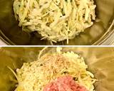 豚挽き肉でサックリふんわり海鮮お好み焼き作り方4写真