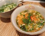 卵スープ♪&ちょい足しでキムチクッパへ♪作り方5写真