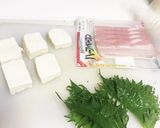 大葉と豆腐のベーコン巻き作り方2写真