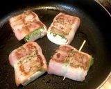 大葉と豆腐のベーコン巻き作り方4写真