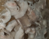 厚揚げと豚バラ肉とキクラゲの炒め煮作り方1写真