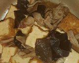 厚揚げと豚バラ肉とキクラゲの炒め煮作り方7写真