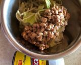 納豆とカレー野菜のご飯作り方1写真