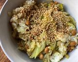 納豆とカレー野菜のご飯作り方3写真