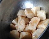 志麻さんの、長芋のから揚げのまね、です。作り方3写真