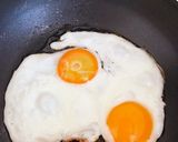 5分で出来るベーコンエッグ丼作り方2写真