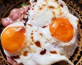 5分で出来るベーコンエッグ丼作り方4写真