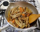 かつおごぼう。作り方6写真