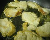 ししとうと鶏肉の照り焼き丼作り方1写真
