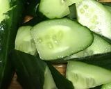 イカときゅうりのしょう油炒め作り方2写真