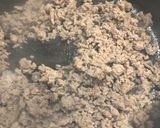 大葉入り！挽肉とエビで鶏ガラ豆腐作り方2写真