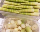 根曲がり竹の茹で方・皮を剥いて茹でます作り方3写真