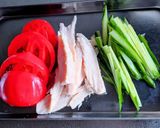 トマトの具沢山冷製スープ作り方1写真
