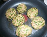 和風にらハンバーグ作り方3写真