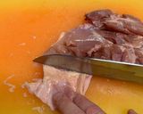 ニンニクなしの鶏モモ肉の唐揚げ作り方1写真