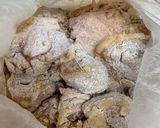 ニンニクなしの鶏モモ肉の唐揚げ作り方5写真