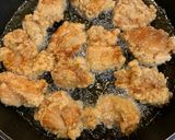 ニンニクなしの鶏モモ肉の唐揚げ作り方7写真