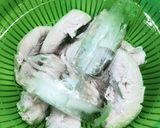 ササミとほうれん草作り方2写真