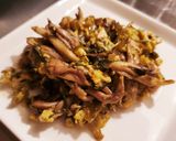 舞茸高菜炒め作り方4写真