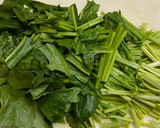 豆腐とほうれん草の中華卵とじ作り方1写真