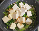 豆腐とほうれん草の中華卵とじ作り方6写真