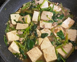 豆腐とほうれん草の中華卵とじ作り方7写真