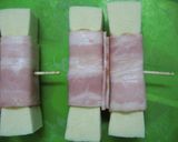高野豆腐の含め煮☆ベーコンまきまき♪作り方3写真