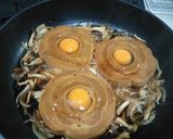 簡単☆車麩の半熟玉子とじ　フライパン作り方3写真