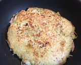 広島焼き風お好み焼き(山芋入り)作り方10写真