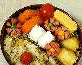 お弁当を可愛く！お花ウインナー作り方3写真