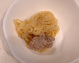 レンジで簡単2分、焼きそばで、まぜそば！作り方2写真