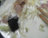 海苔バター♪磯風味のクリーミーパスタ♪作り方2写真