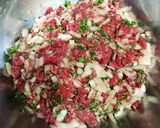 牛肉の蒸し餃子☆マンティ☆コーカサス風作り方6写真