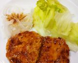 挽き肉ステーキ ステーキソース付き作り方12写真