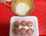 レタスと春雨の肉だんごスープ作り方3写真