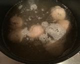 レタスと春雨の肉だんごスープ作り方4写真