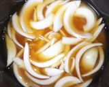 100%押し麦の麦味噌たまねぎ麦飯作り方8写真