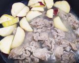豚肉とさつま芋の甘辛煮作り方3写真