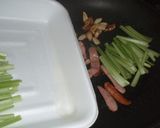 ウインナと青菜の炒め♪中華風♪作り方3写真