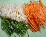 ダイエット！肉無し野菜炒め☆鶏がら風味作り方1写真