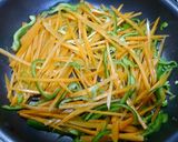 ダイエット！肉無し野菜炒め☆鶏がら風味作り方2写真
