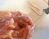 俺流！柔らか鶏モモ肉のトマトソース煮作り方2写真