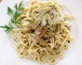 本場手打ちパスタのアーティチョークあえ作り方15写真